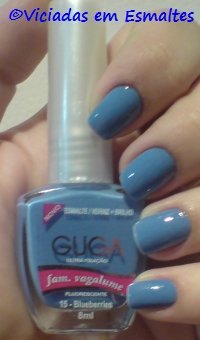 Blueberries * Esmaltes GUGA unhas e esmalte