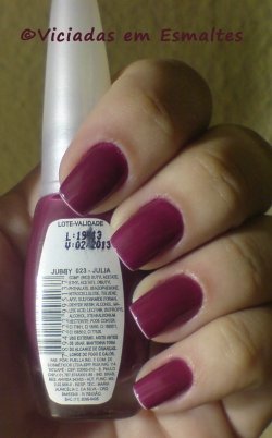 Esmalte Julia - Jubby unhas e esmalte