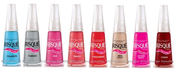 Esmaltes Risqué Pop 4 You