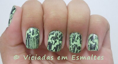 Black Ludurana Esmalte Craquelado Ludurana