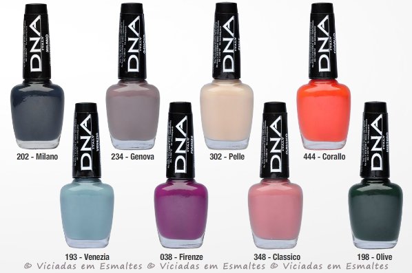 Coleção Inverno Chic 2011 DNA Italy Esmalte DNA Italy Inverno Chic 2011