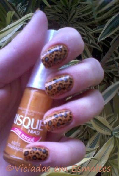 Oncinha Unhas decoradas nail art