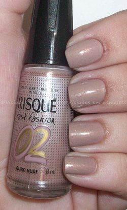 Esmalte Ouro Nude Risqué