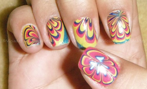 Marble Nails sem sujeira