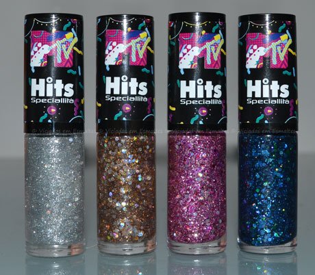 Esmaltes Glitter Hits MTV