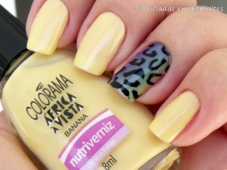 Esmalte Colorama Banana e Filha Única Animal Print