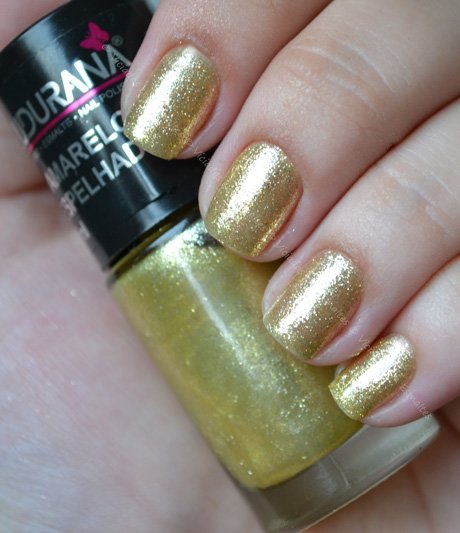Esmalte Ludurana Espelhado Amarelo