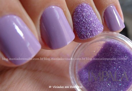 Unhas de Açucar Lilás