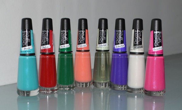 Esmaltes isis Valverde