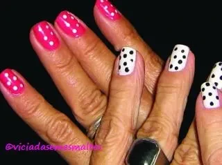 Unhas Decoradas estilo anos 60 unhas decoradas