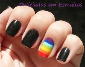 Unhas Decoradas * Black + Cores