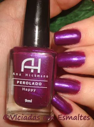 Unhas Dupla Face * Esmalte Happy Ana Hickmann + Spirit Impala