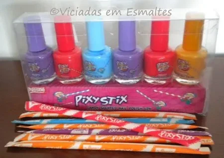 Coleção Pixy Stix Esmaltes