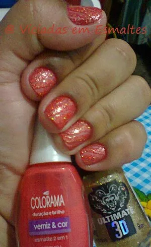 Esmalte Atrevida + Top Beauty 3D