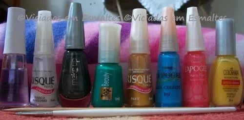 Esmaltes e Unha decorada