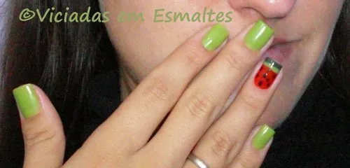 Unhas Decoradas * Melancia