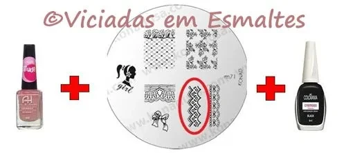 Esmaltes Ana Hickmann e Unha Decorada