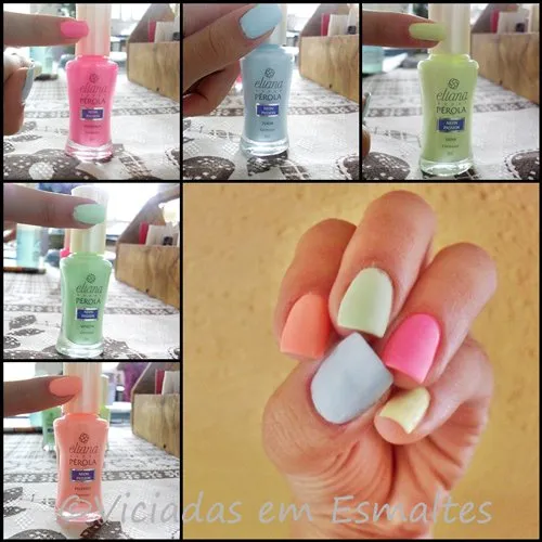 Coleção Neon Passion * Esmaltes Eliana
