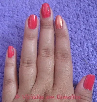 Rosa tutti-fruti + namorado Esmaltes rosa e Unhas