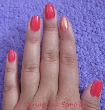 Esmalte Rosa Tutti-Frutti * Passe Nati e Namorado * Mohda