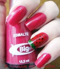 Esmalte Sideral * Big Universo * Anelar com Morango