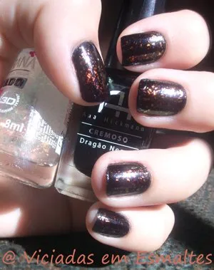 Esmaltes Dragão Negro * Ana Hickman + Sol * Ludurana