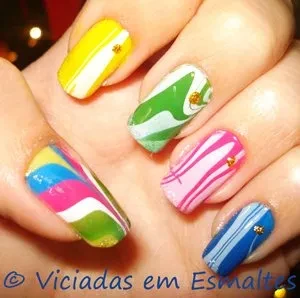 Ano-Novo unhas