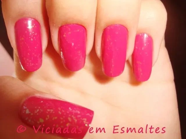 Esmalte Flocado Rosa