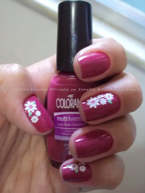 Esmalte Pimenta Rosa Colorama + Adesivo