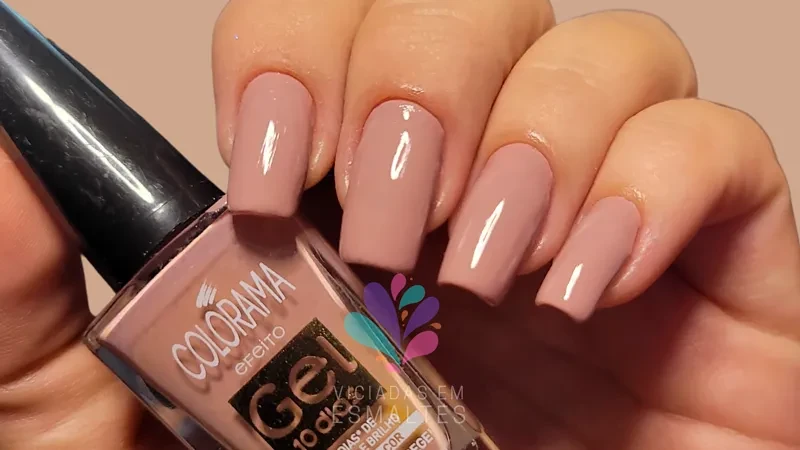 Esmalte Colorama Tô Bege