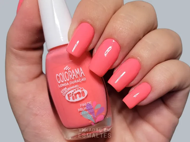 Testando o Esmalte Colorama Fini de Milhões