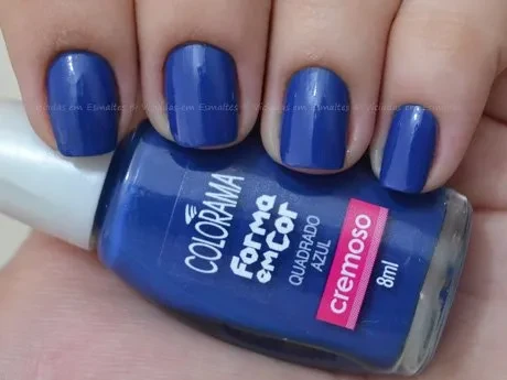 Esmalte Colorama Quadrado Azul