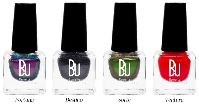 Coleção de Esmaltes Sorte B.U e Espaço Fashion