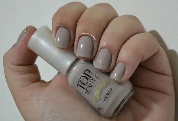 Esmalte Top Beauty Amarula