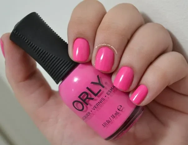 Unha com Esmalte Orly Basket Case