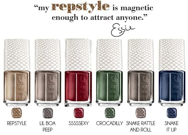 Swatch real de Essie