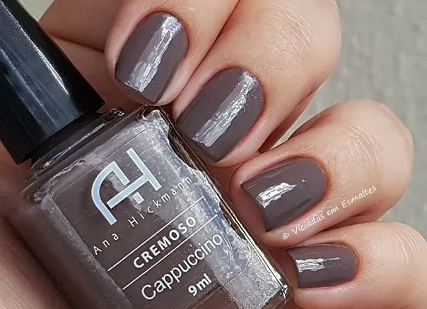 Testando o Esmalte Ana Hickmann Cappuccino
