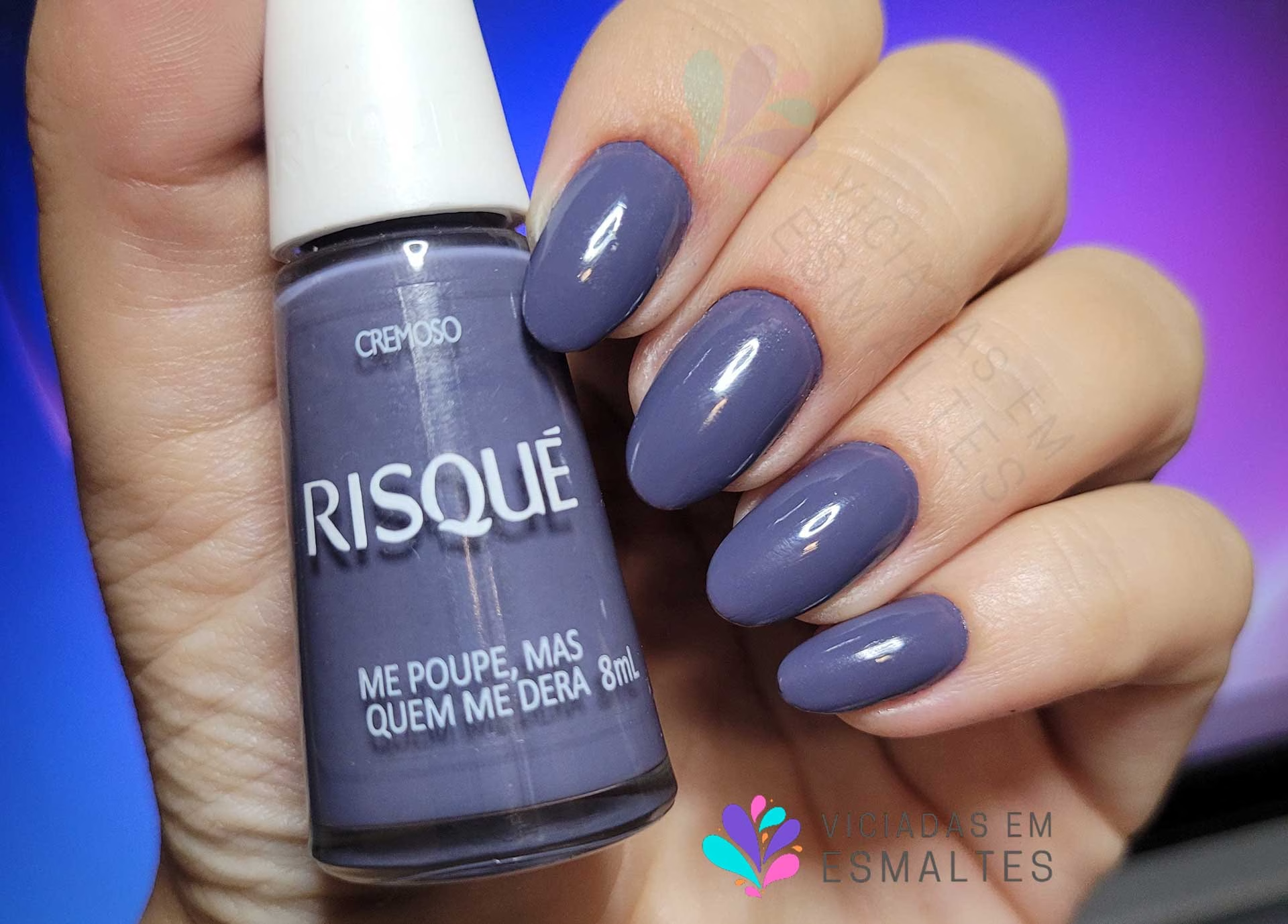 Esmalte Risqué Me Poupe Mas Quem Me Dera: resenha do azul cremoso em 5 pontos [2026]