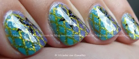 Unhas Decoradas com Esponja