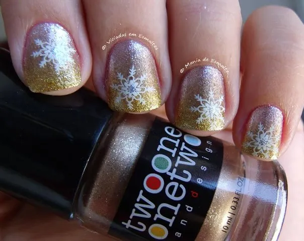 Unhas Decoradas do Ano Novo