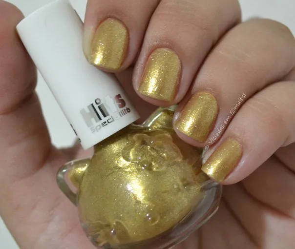 Esmalte Hello Kitty Golden Shine