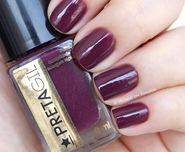 Esmalte Preta Gil Meu Corpo Quer Você