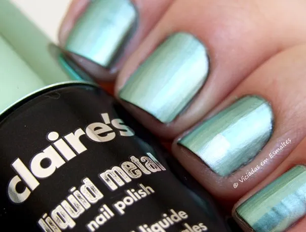 Esmalte Claires Liquid Metal Teal