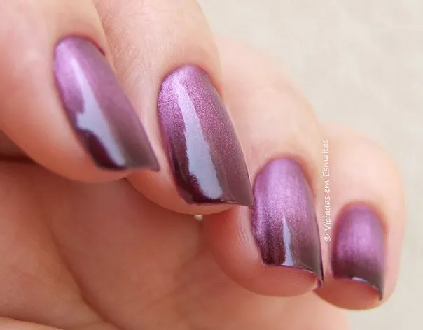 Esmalte Bruna Marquezine Degrade Violeta Black