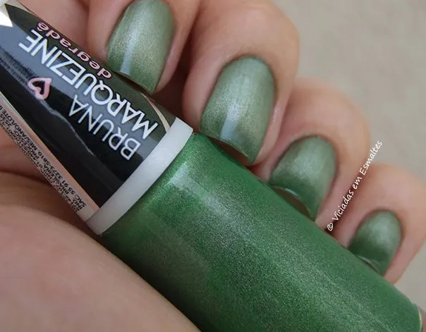 Esmalte Bruna Marquezine Degrade Verde Black