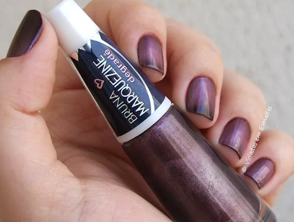 Esmalte Degradê Bruna Marquezine Açai Black