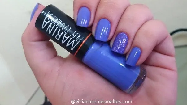 Esmalte It Girl Marina Ruy Barbosa com Filha Única de Glitter