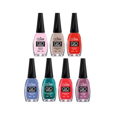 Esmaltes Gio Antonelli Colorama Coleção Achados da Gio