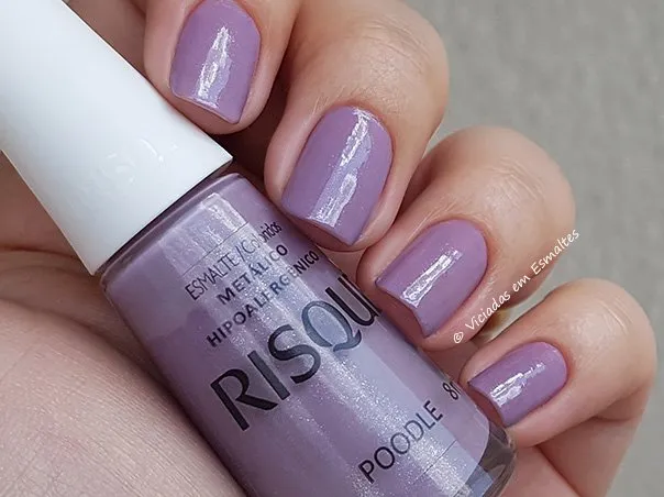 Testando o Esmalte Risqué Poodle