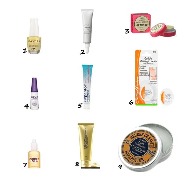 Produtos para cutículas